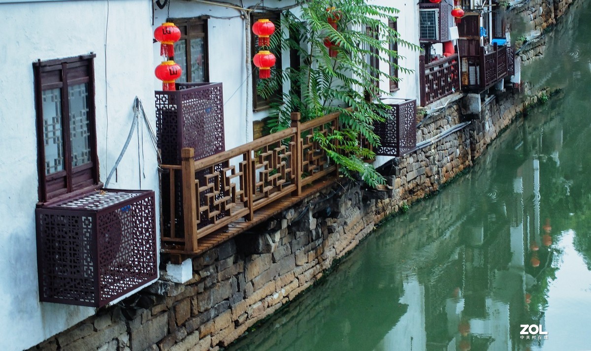 烟雨古镇  青冷调