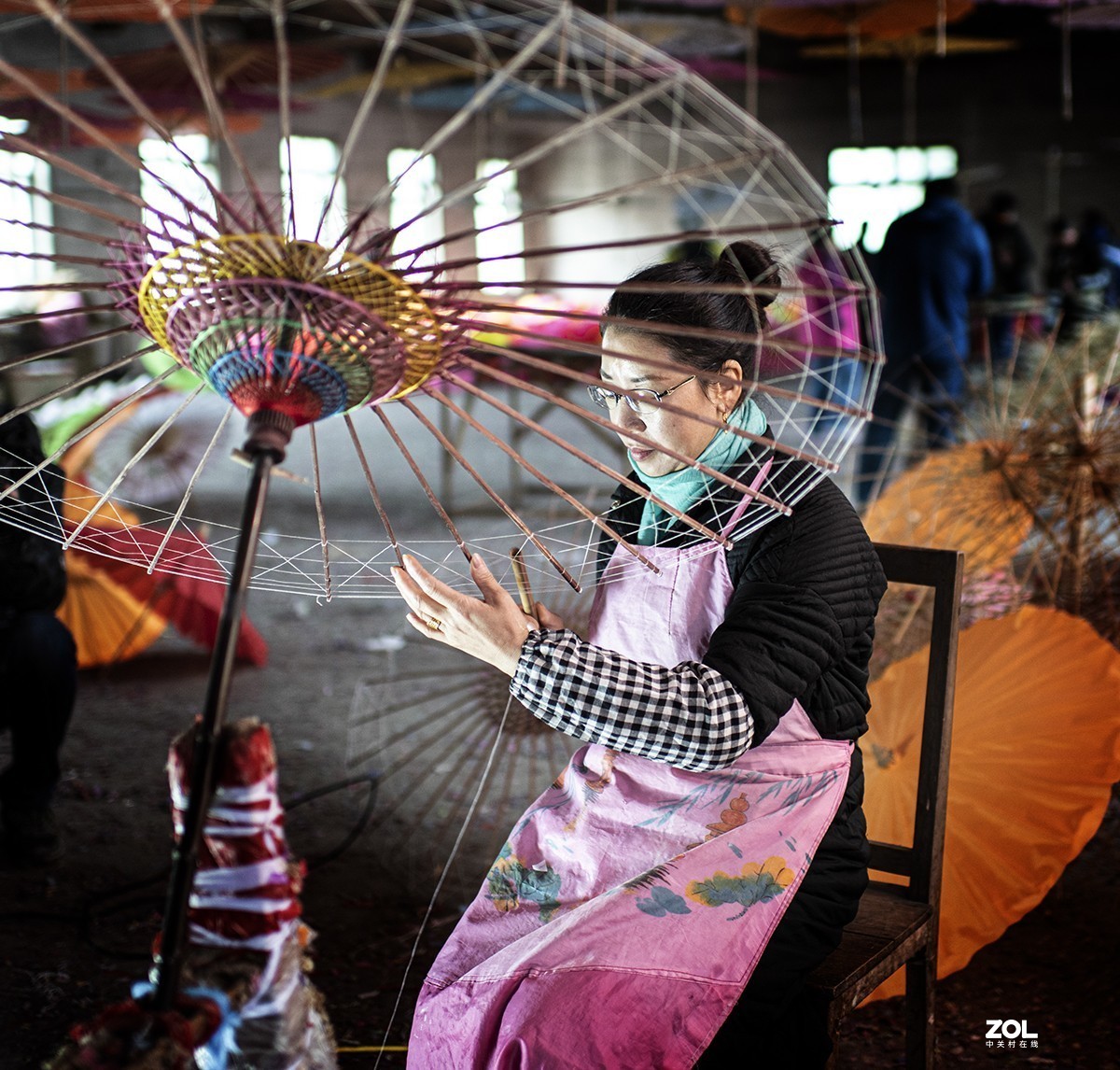 非物质文化遗产-----手工制伞