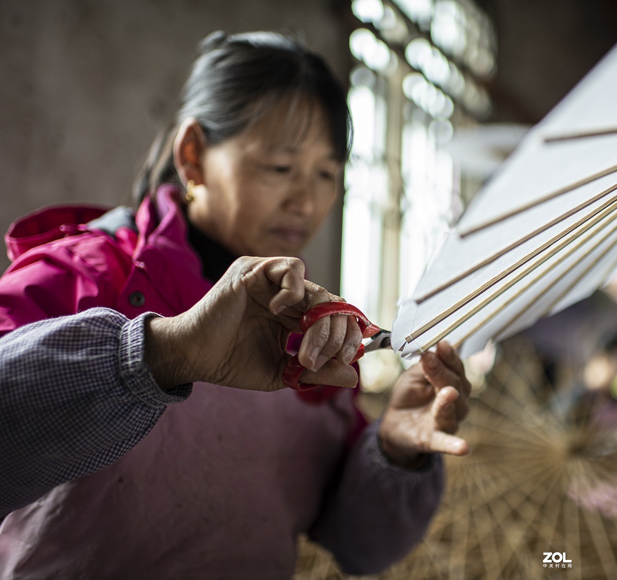 非物质文化遗产-----手工制伞
