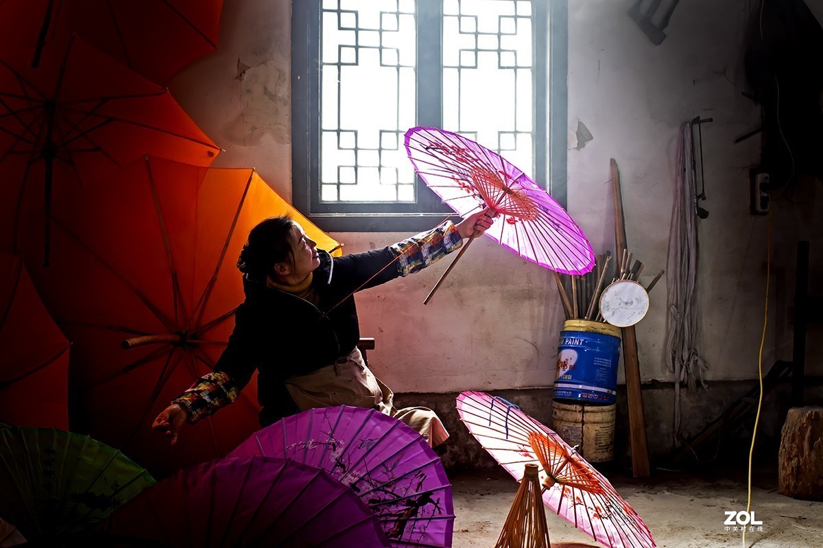 非物质文化遗产-----手工制伞