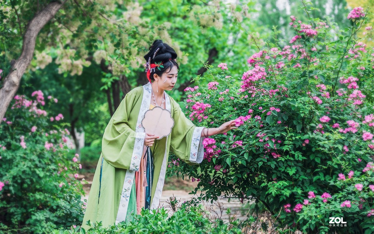 园博园古装人像调色练习