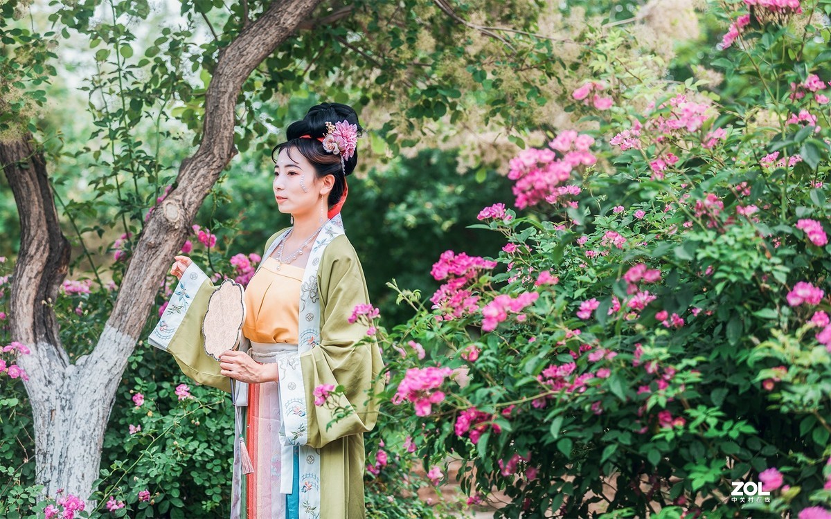 园博园古装人像调色练习