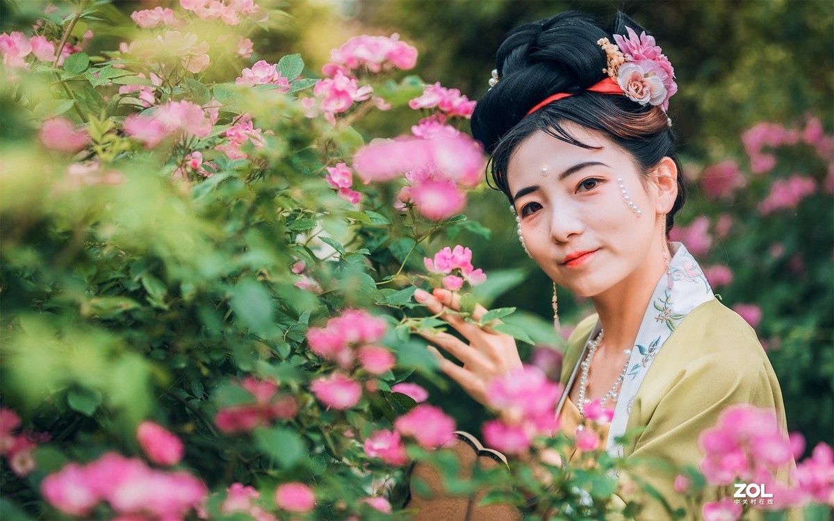 园博园古装人像调色练习