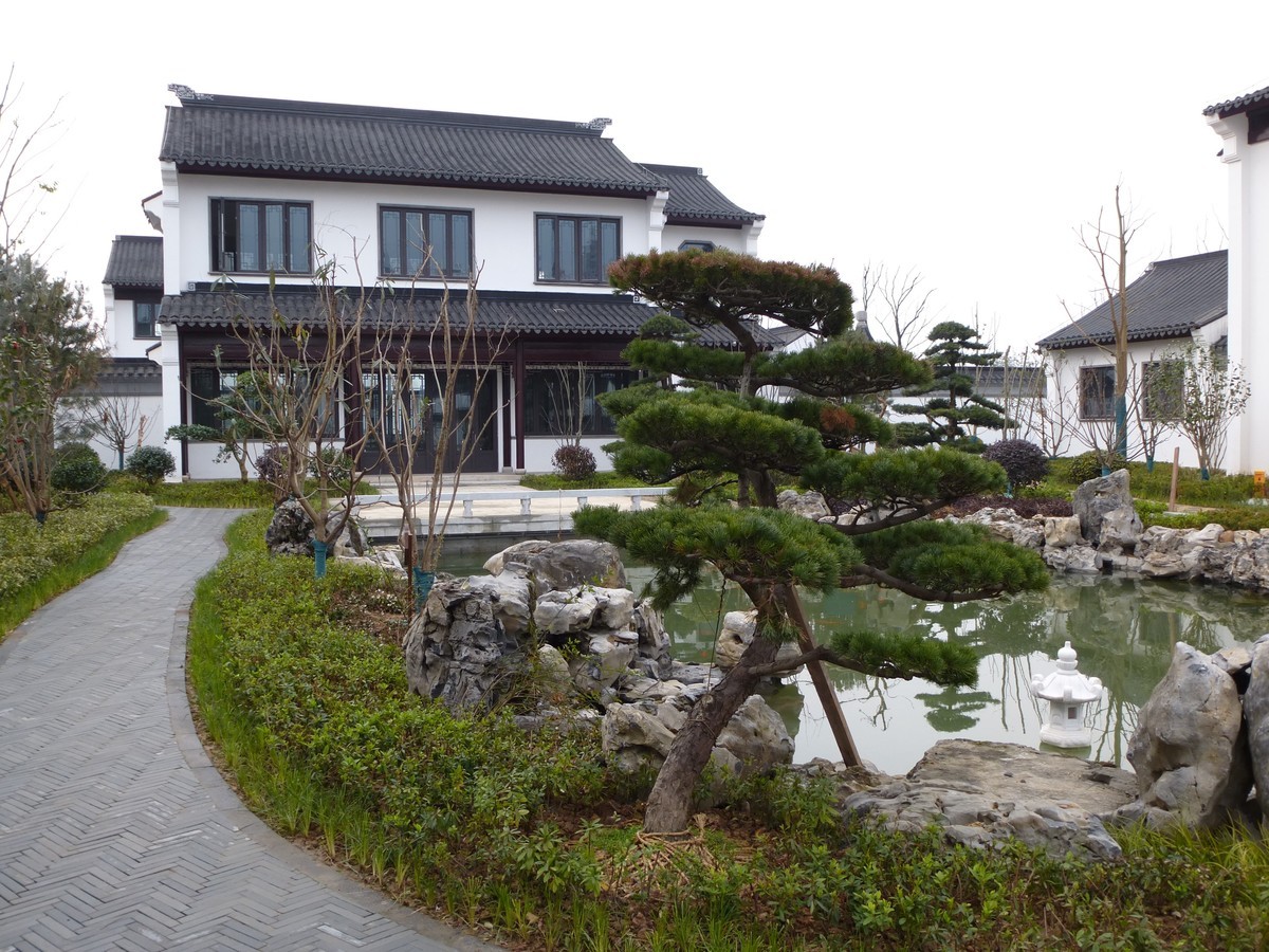 嘉陵江畔的猪山文创小镇