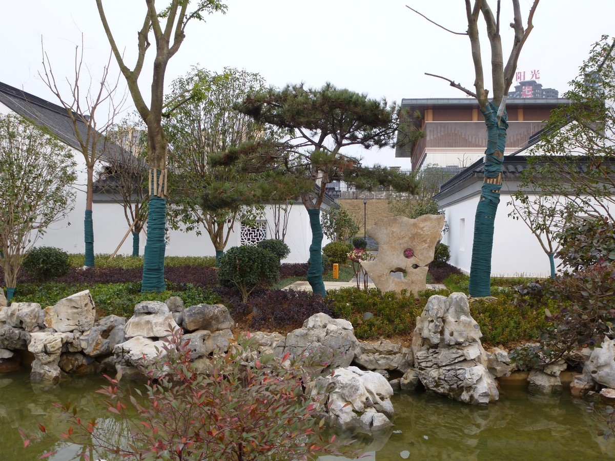 嘉陵江畔的猪山文创小镇