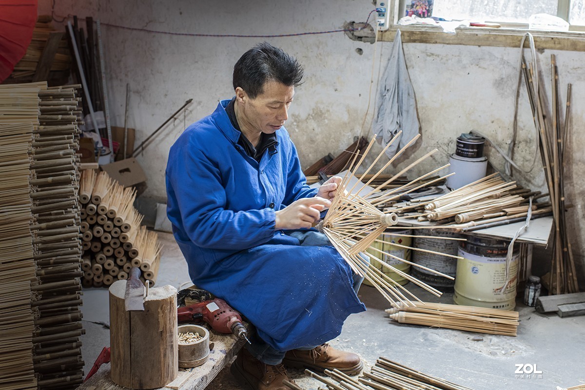 非物质文化遗产-----手工制伞