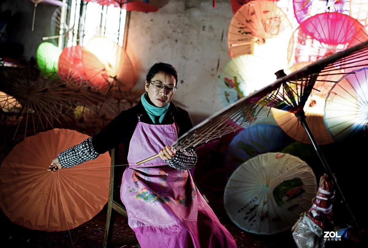 非物质文化遗产-----手工制伞