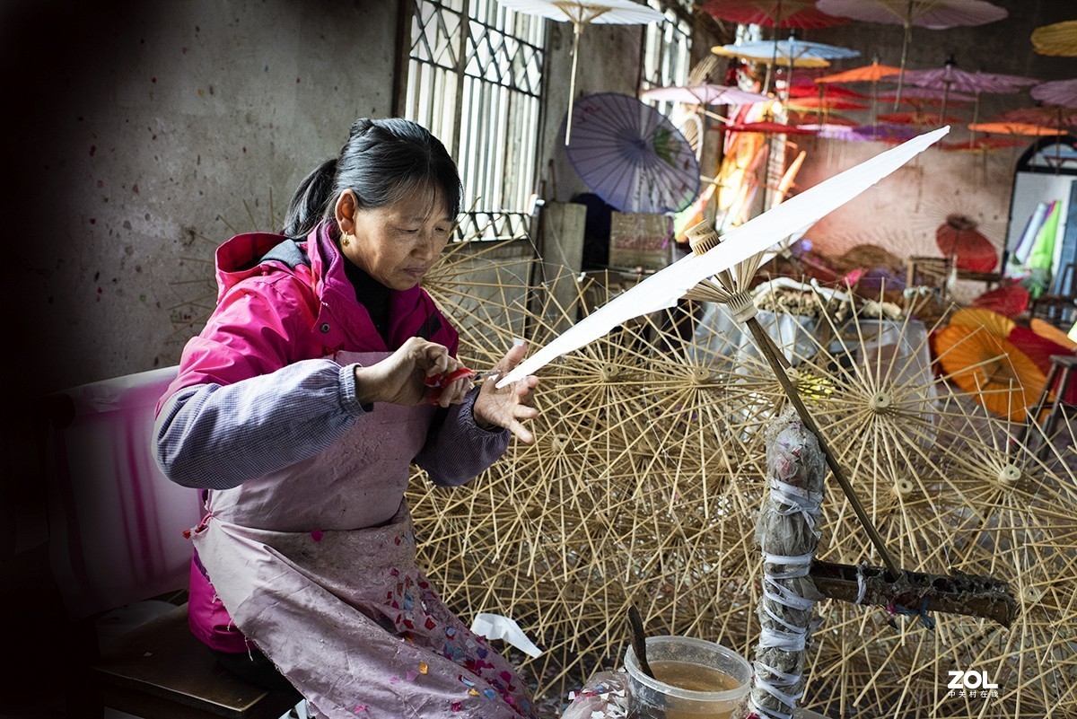 非物质文化遗产-----手工制伞