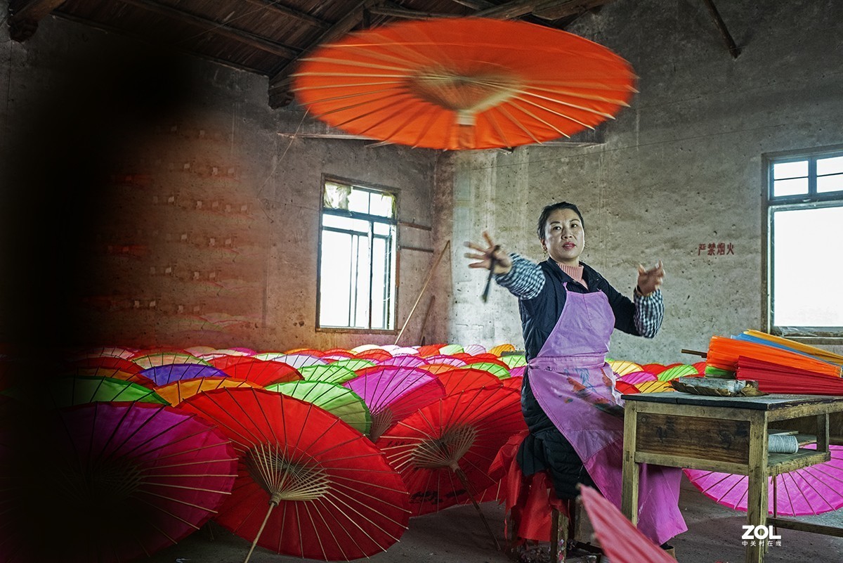 非物质文化遗产-----手工制伞