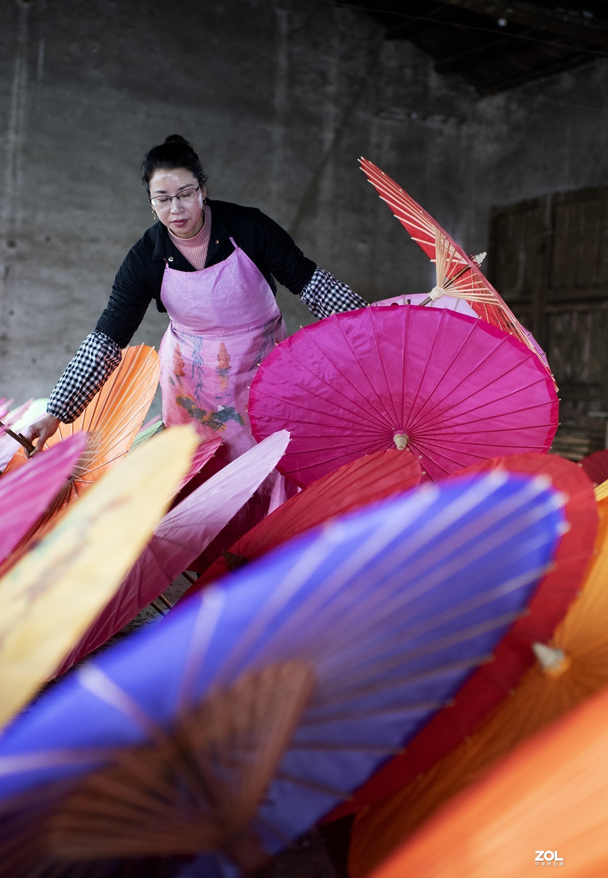 非物质文化遗产-----手工制伞