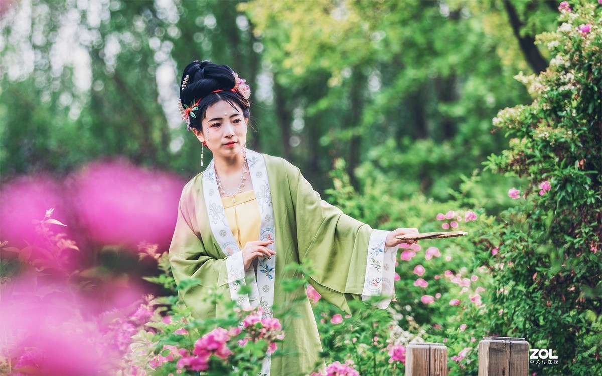 园博园古装人像调色练习