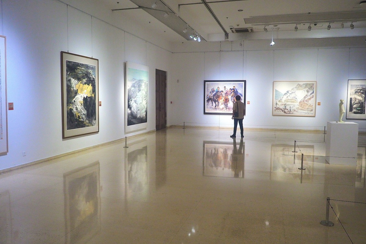 《时代今朝   光辉见证—庆祝中国共 产 党成立100周年河北美术优秀作品展》⑴