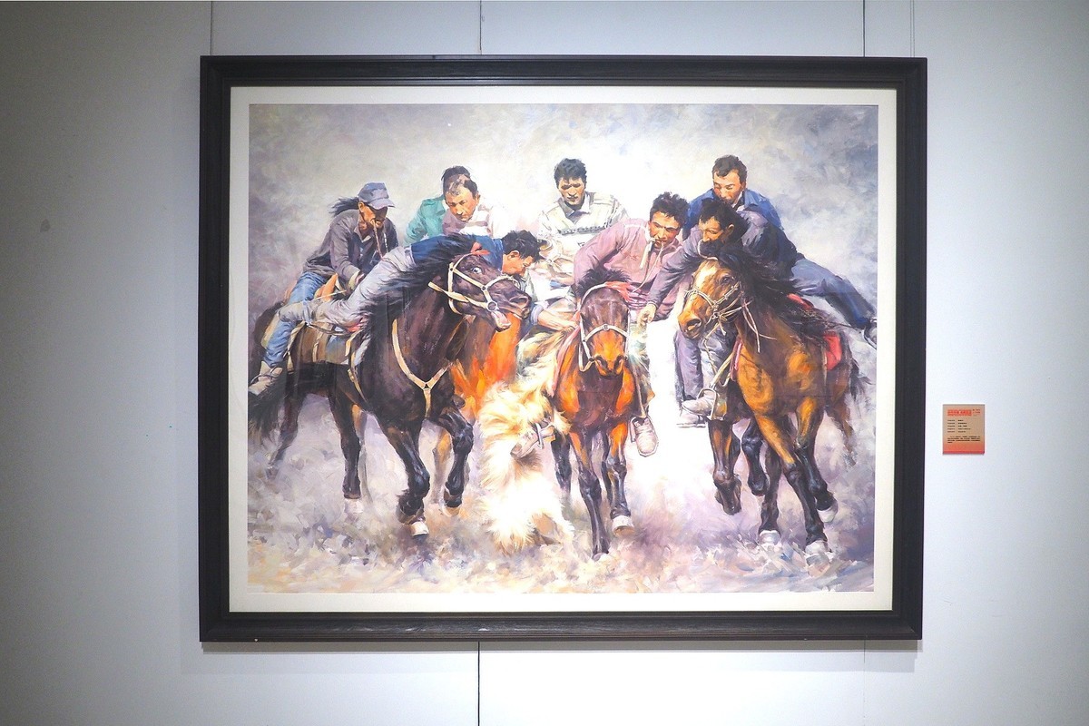 《时代今朝   光辉见证—庆祝中国共 产 党成立100周年河北美术优秀作品展》⑴