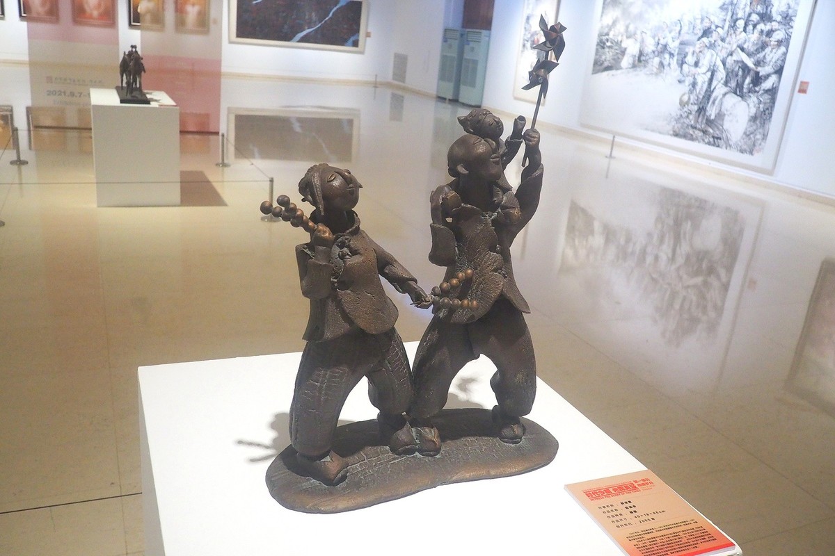 《时代今朝   光辉见证—庆祝中国共 产 党成立100周年河北美术优秀作品展》⑴