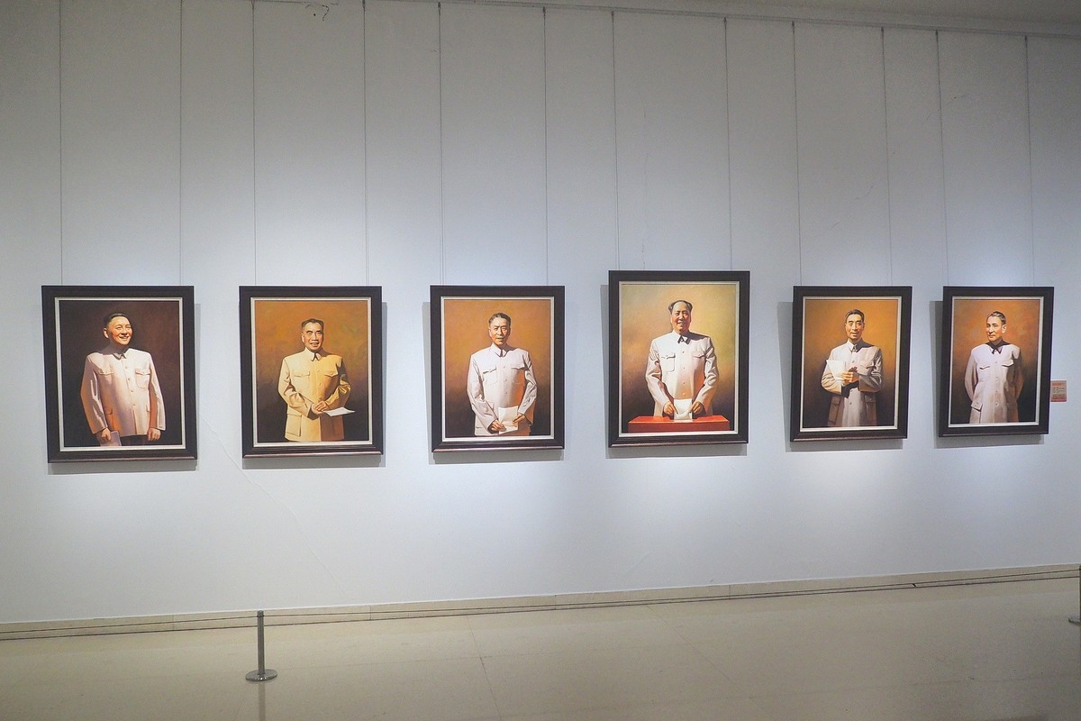 《时代今朝   光辉见证—庆祝中国共 产 党成立100周年河北美术优秀作品展》⑴