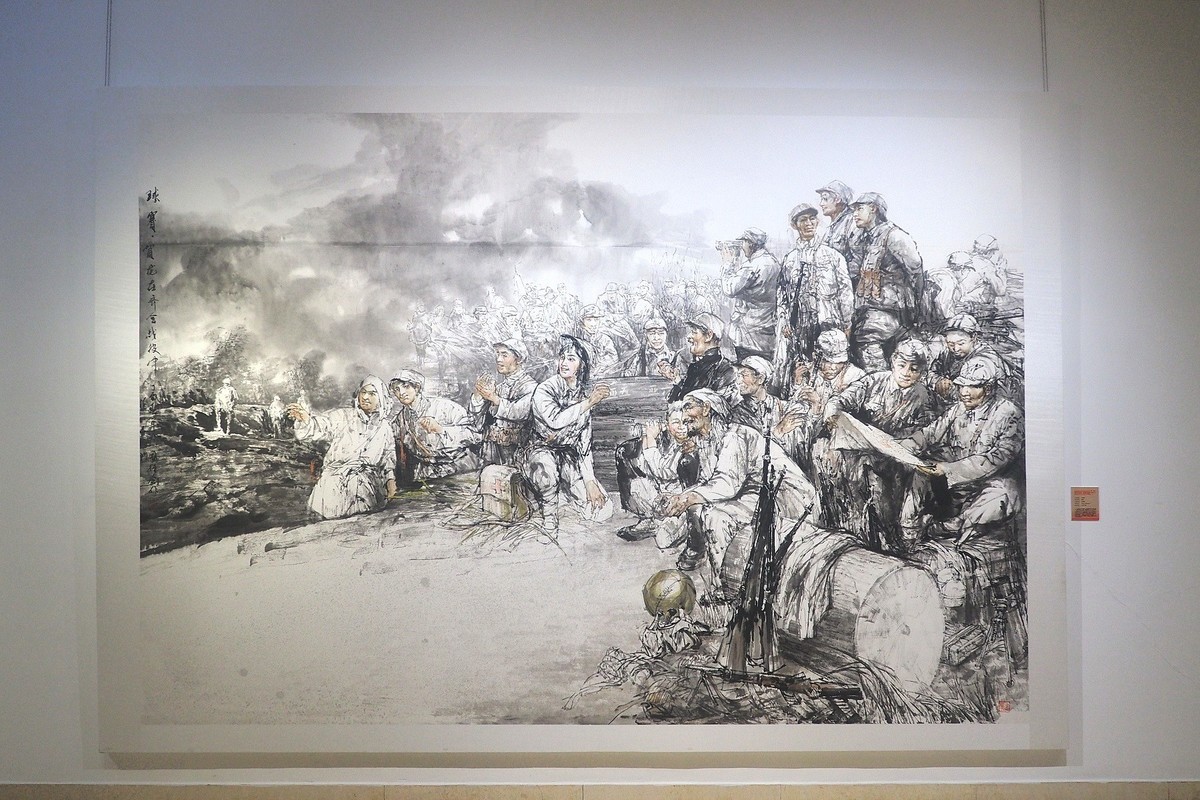 《时代今朝   光辉见证—庆祝中国共 产 党成立100周年河北美术优秀作品展》⑵