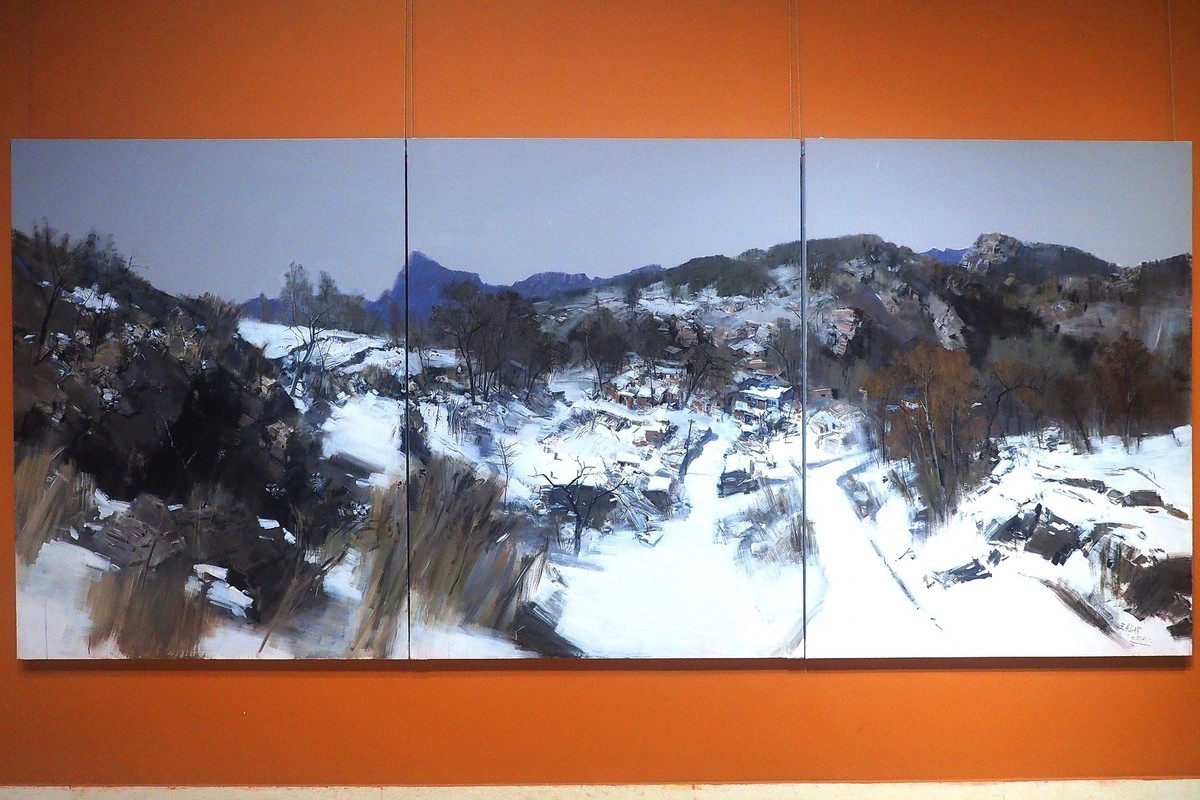 《时代今朝   光辉见证—庆祝中国共 产 党成立100周年河北美术优秀作品展》⑵