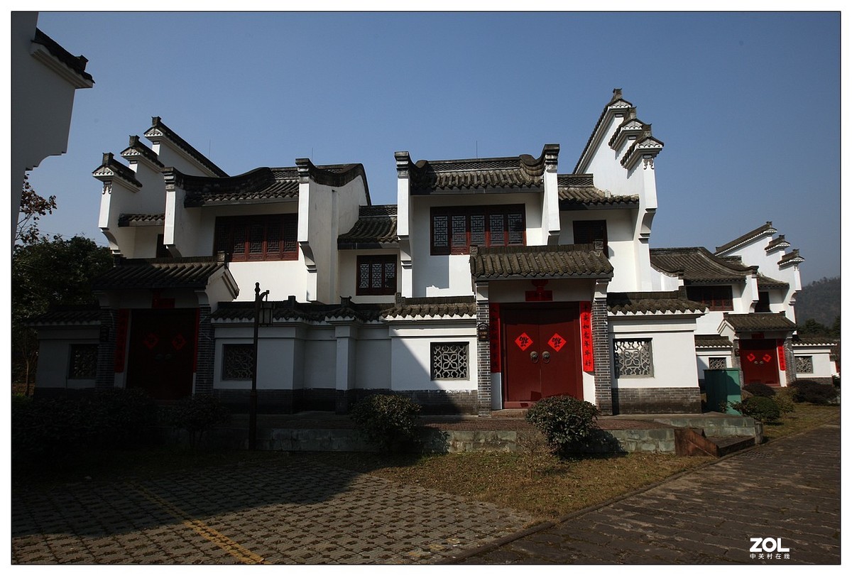 再拍绵阳安州区的徽式建筑