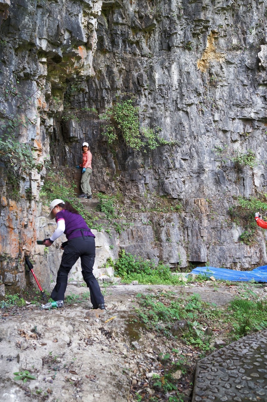 登山游览攀爬贵州绥阳五峰岭记实