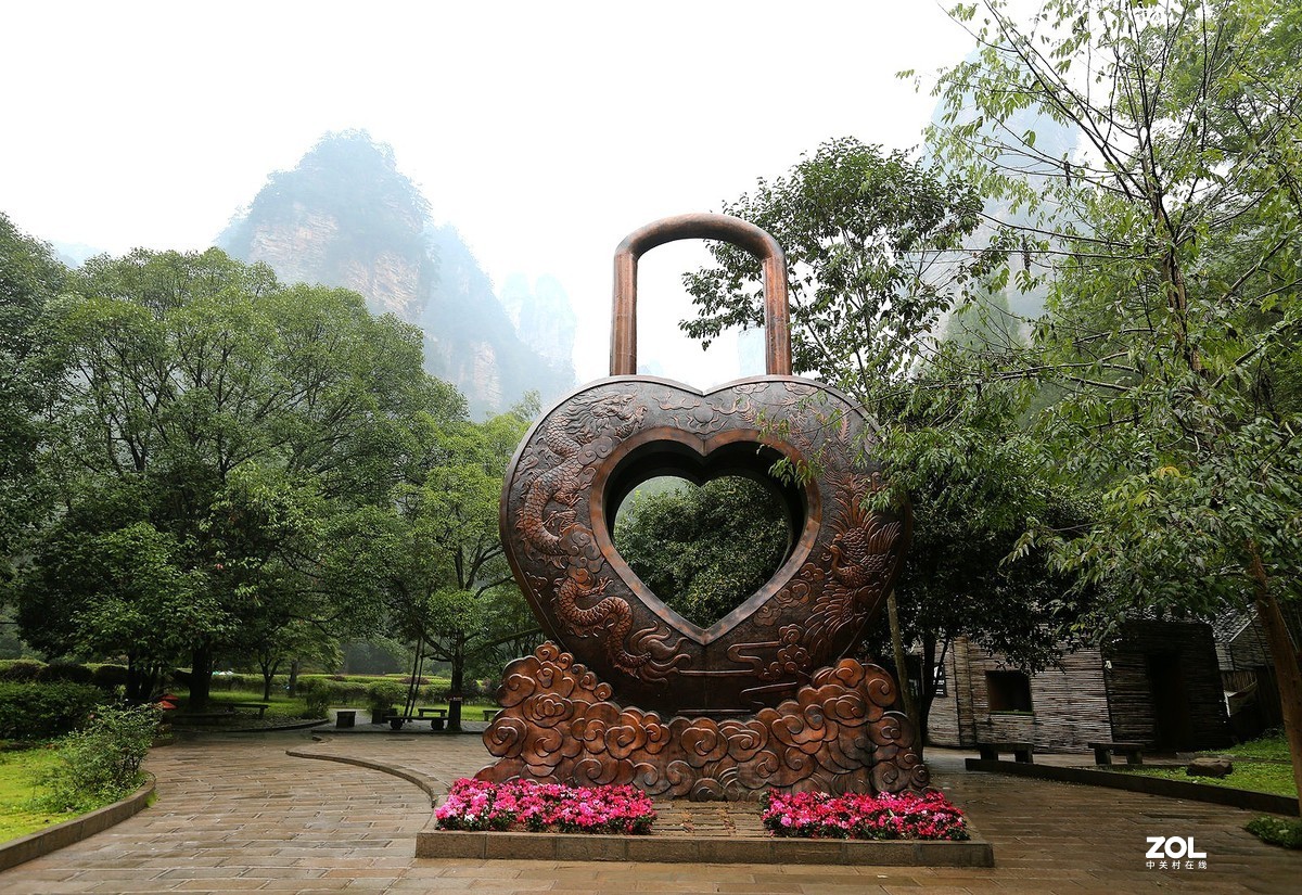 武陵源森林公园的早晨