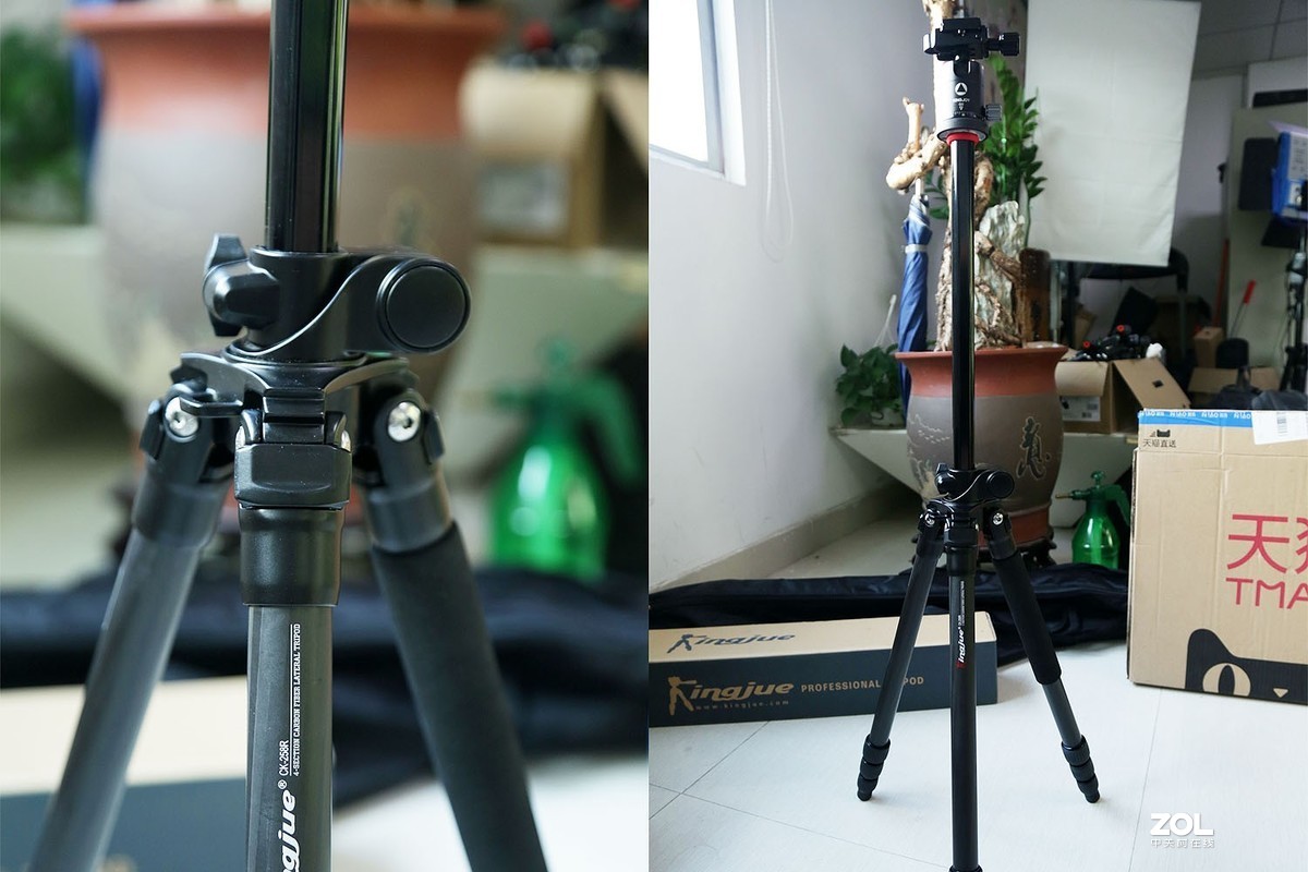 终于找到一款实用好用的横置中轴三脚架了