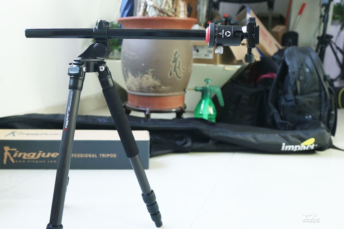 终于找到一款实用好用的横置中轴三脚架了