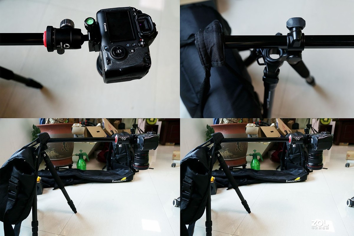 终于找到一款实用好用的横置中轴三脚架了