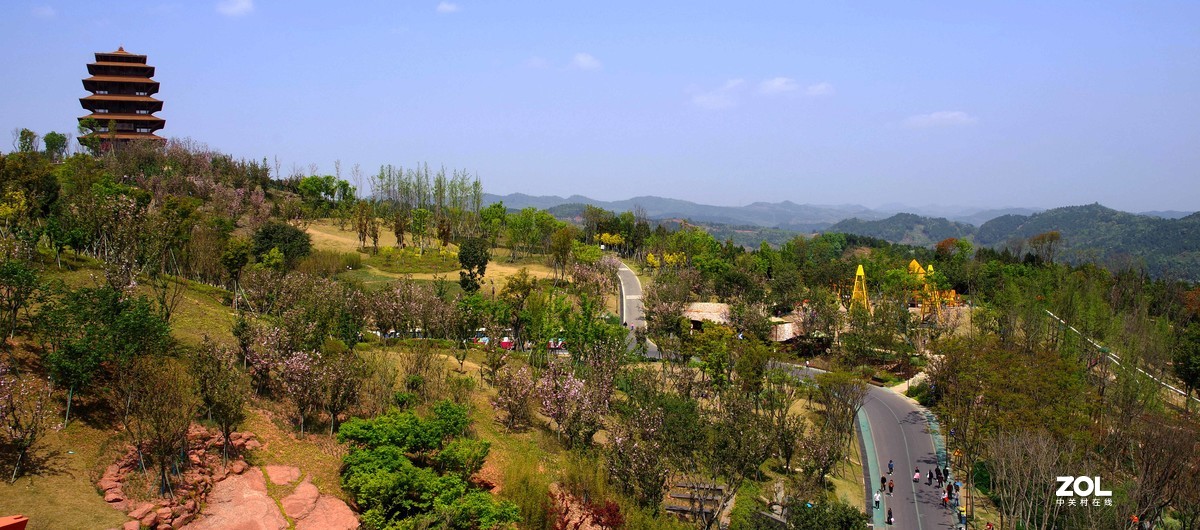 丹景臺成都龍泉山城市森林公園3告假帖