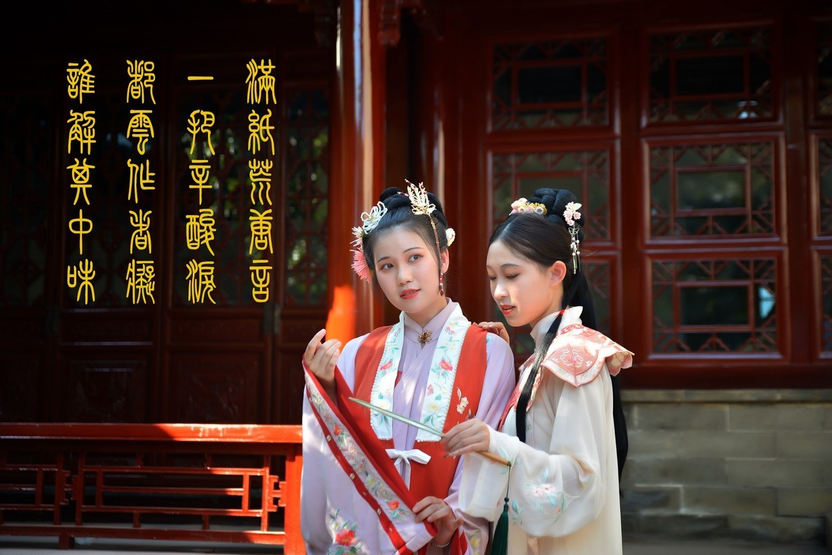 大观园中红楼梦