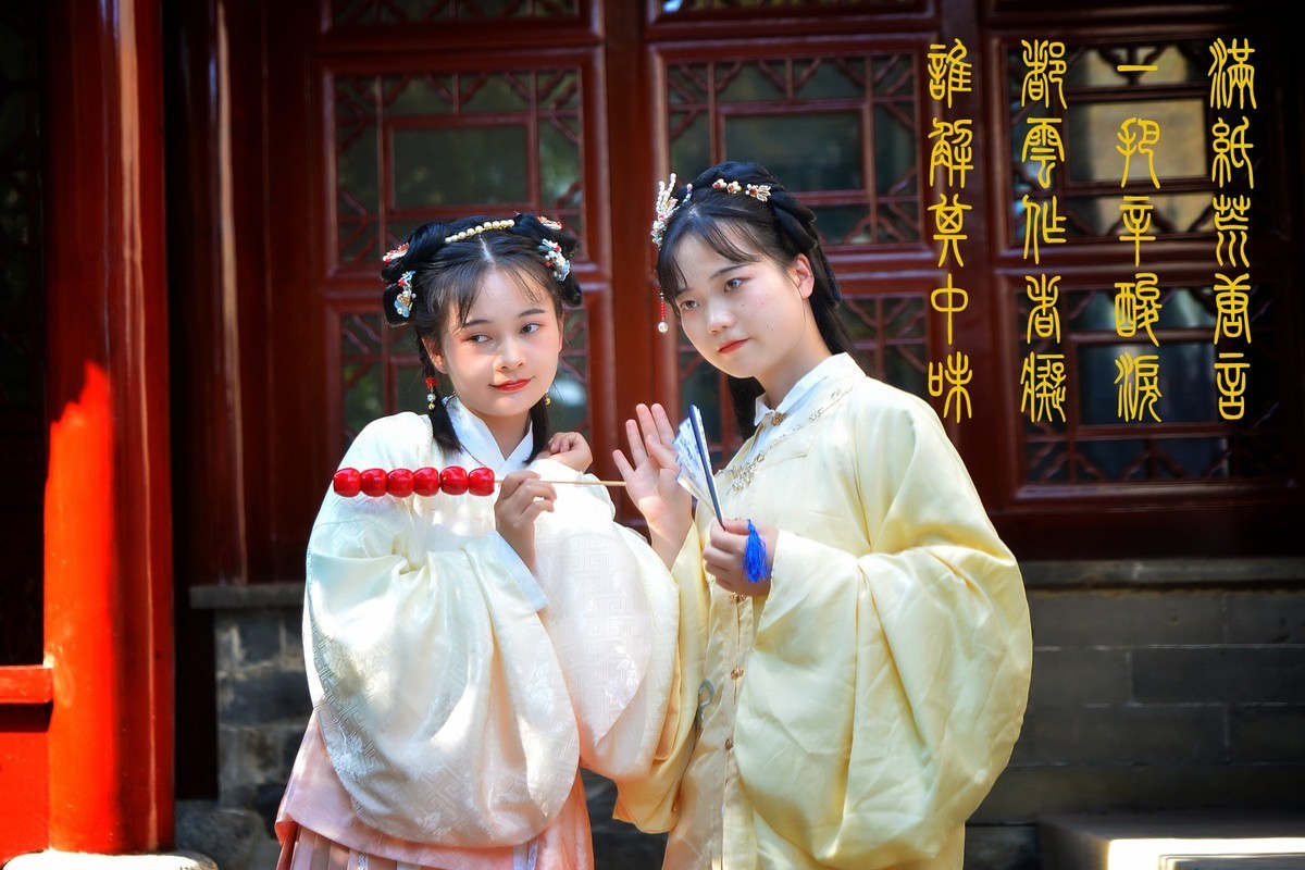 大观园中红楼梦