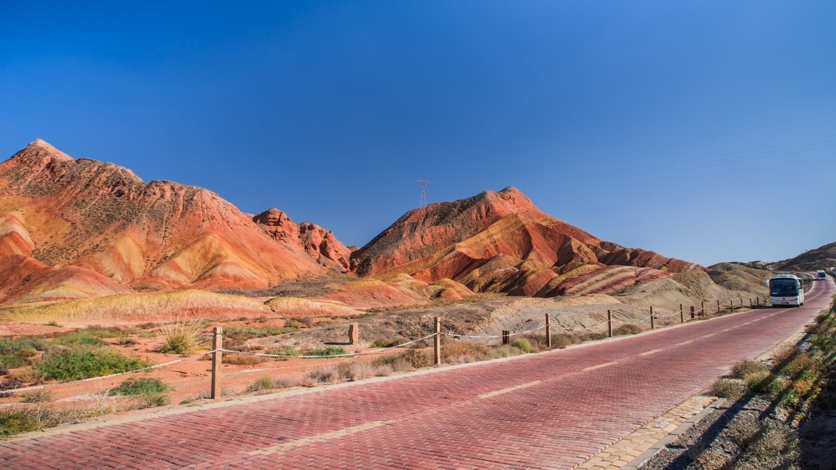 西行漫记之四十三------张掖七彩丹霞仙缘台（二号台）