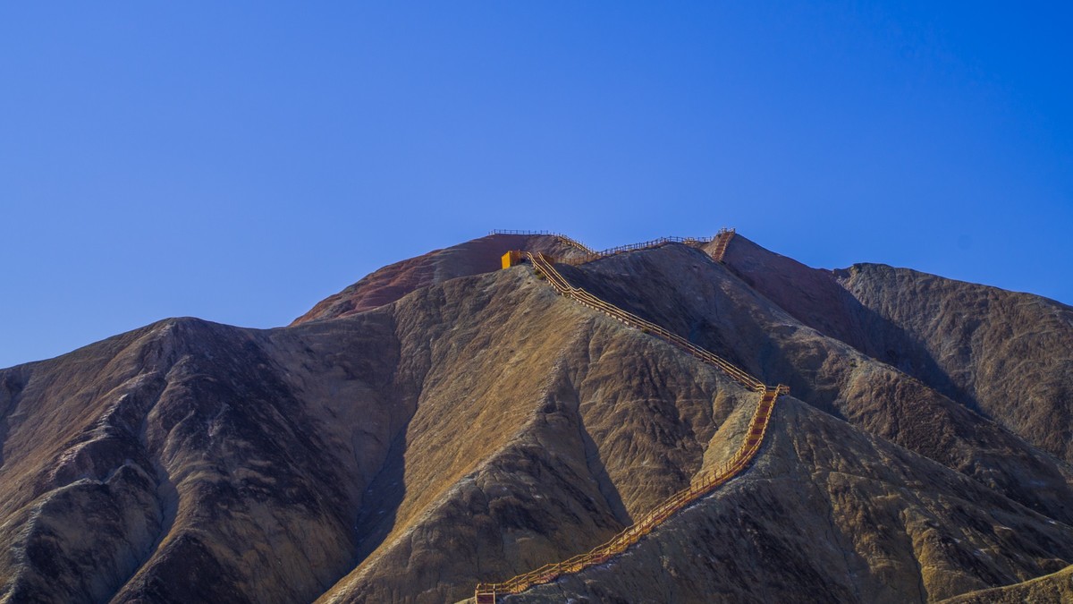 西行漫记之四十三------张掖七彩丹霞仙缘台（二号台）