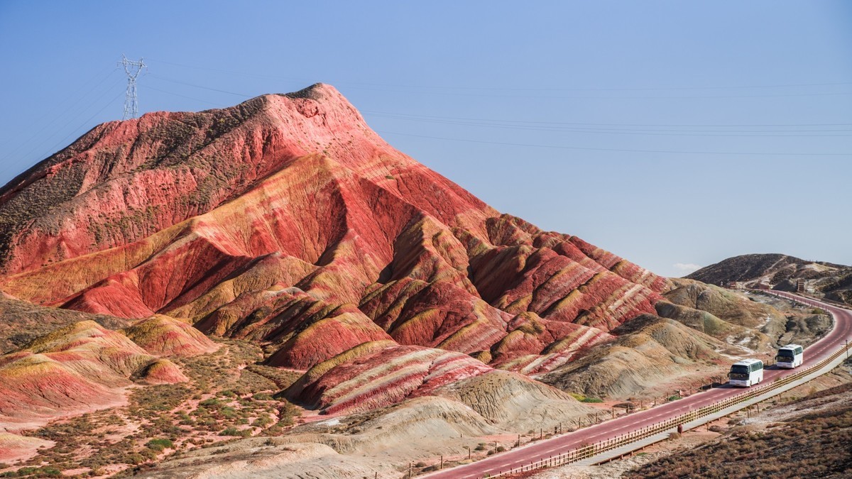 西行漫记之四十三------张掖七彩丹霞仙缘台（二号台）