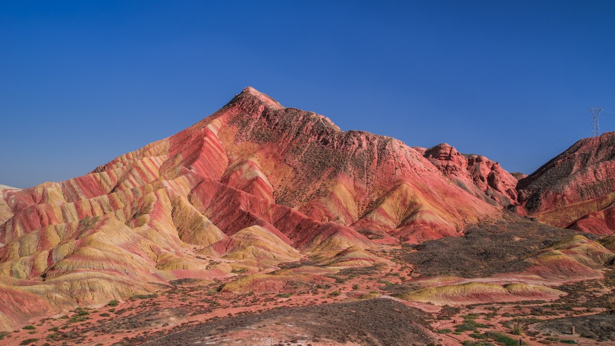 西行漫记之四十三------张掖七彩丹霞仙缘台（二号台）