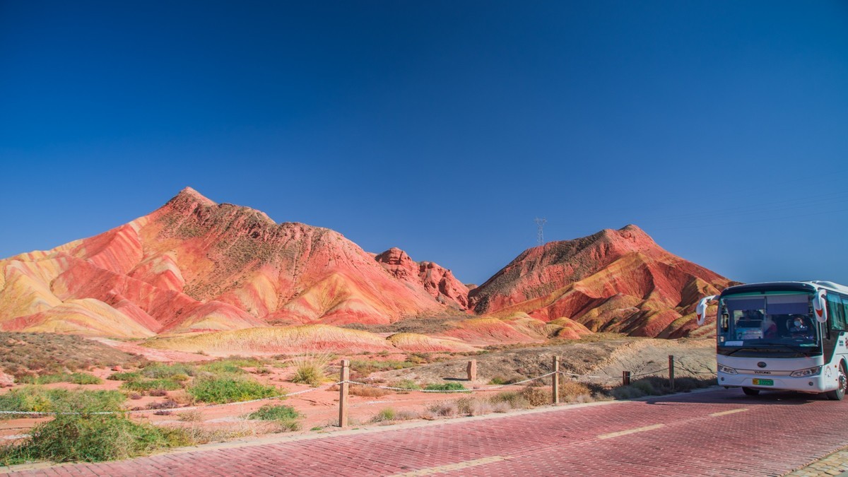 西行漫记之四十三------张掖七彩丹霞仙缘台（二号台）
