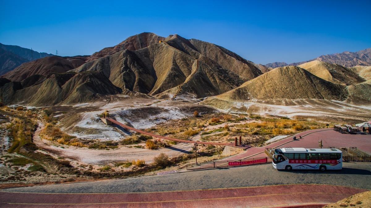 西行漫记之四十三------张掖七彩丹霞仙缘台（二号台）