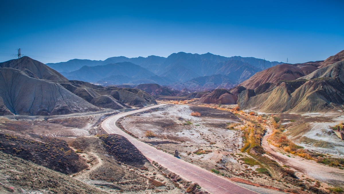 西行漫记之四十三------张掖七彩丹霞仙缘台（二号台）