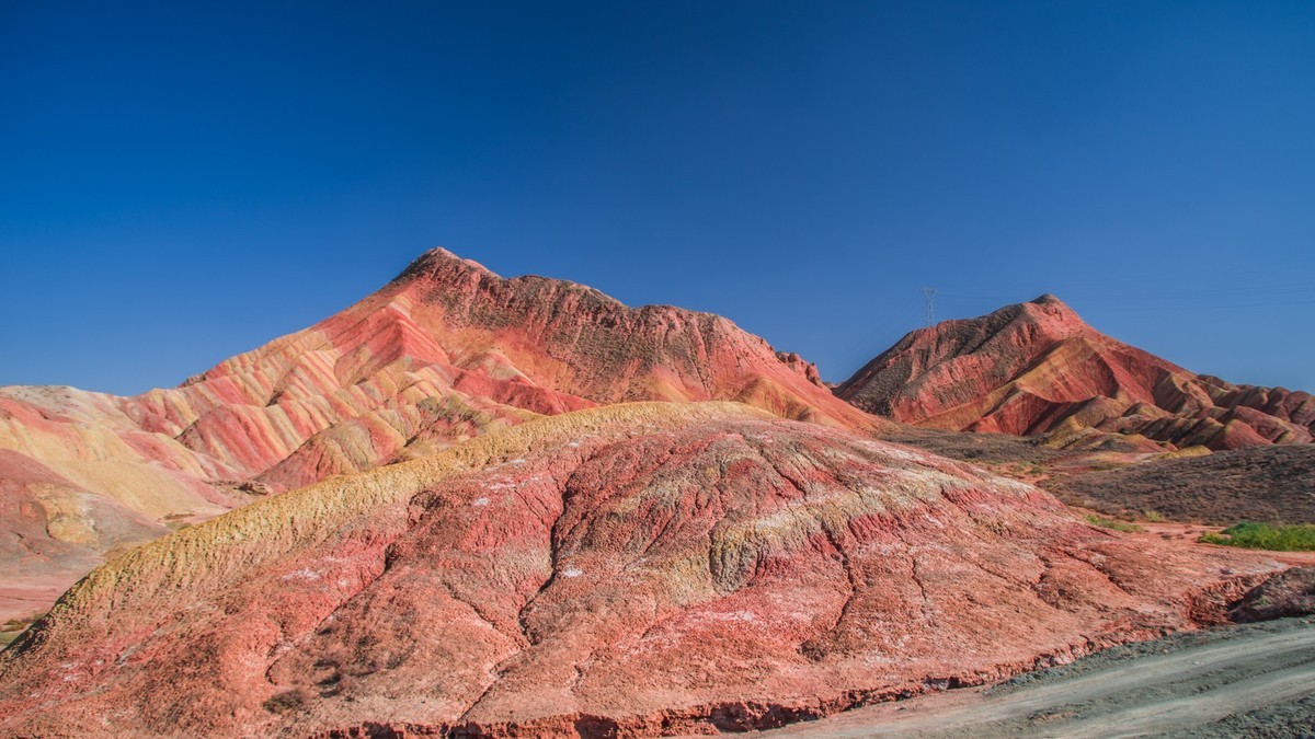 西行漫记之四十三------张掖七彩丹霞仙缘台（二号台）