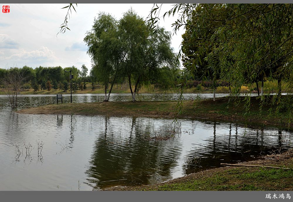 【追寻醉美秋色】64.傍水临风景色美，天光云影共徘徊