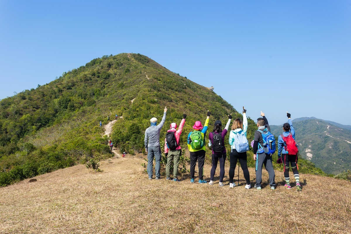 太墩山，雷打石山，鸡公山三山连走挑战新难度。