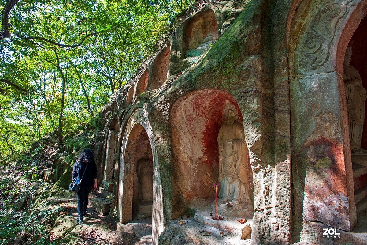 栖霞山舍利塔，千佛岩