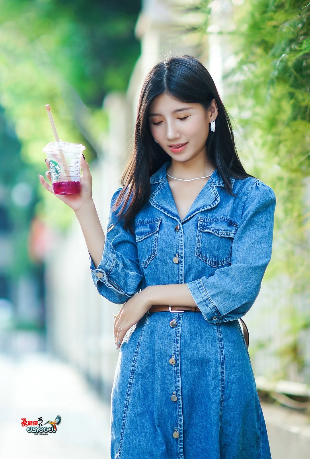 【秋日沙面美女 】---千千