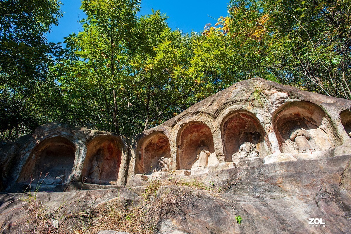 栖霞山舍利塔，千佛岩