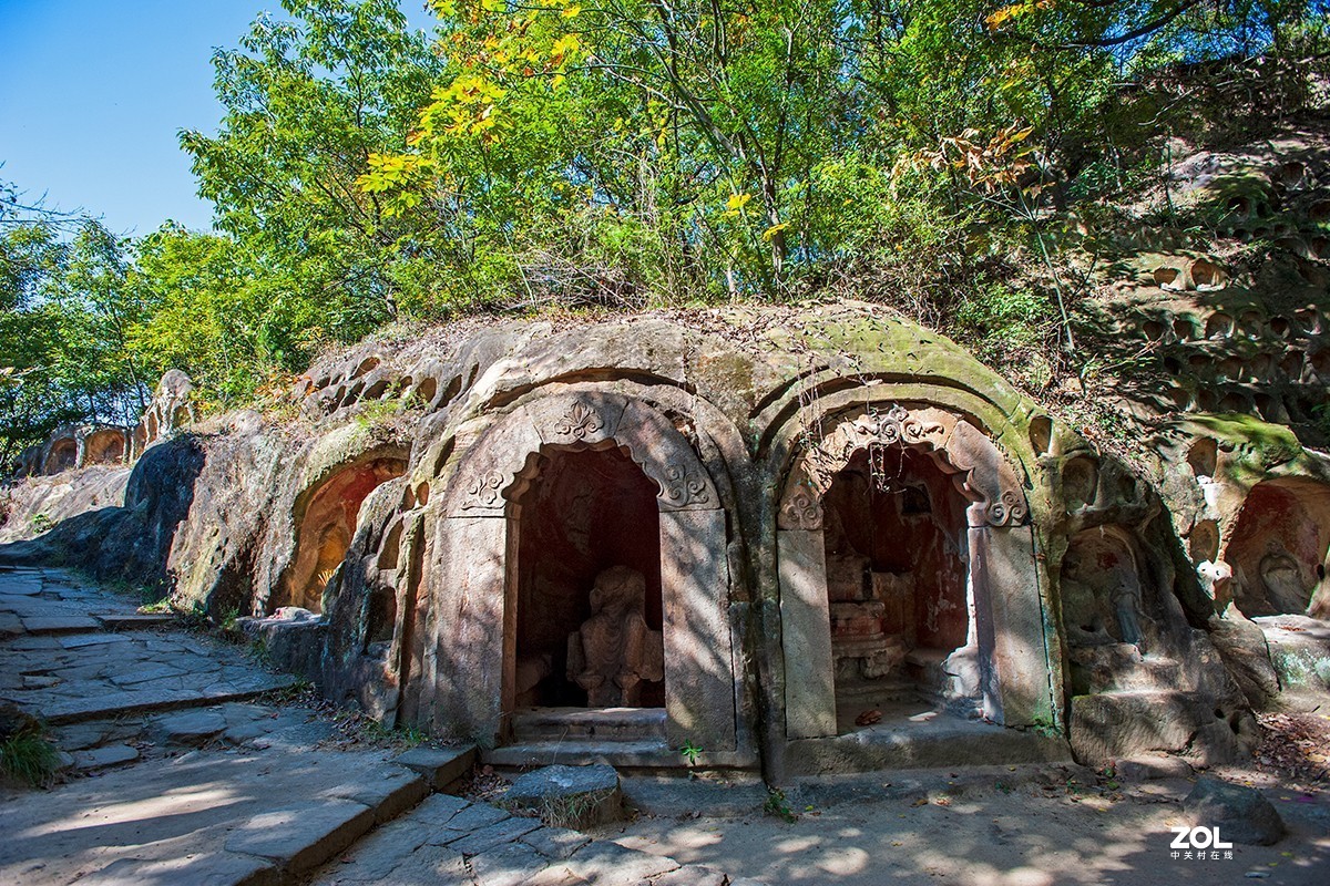 栖霞山舍利塔，千佛岩