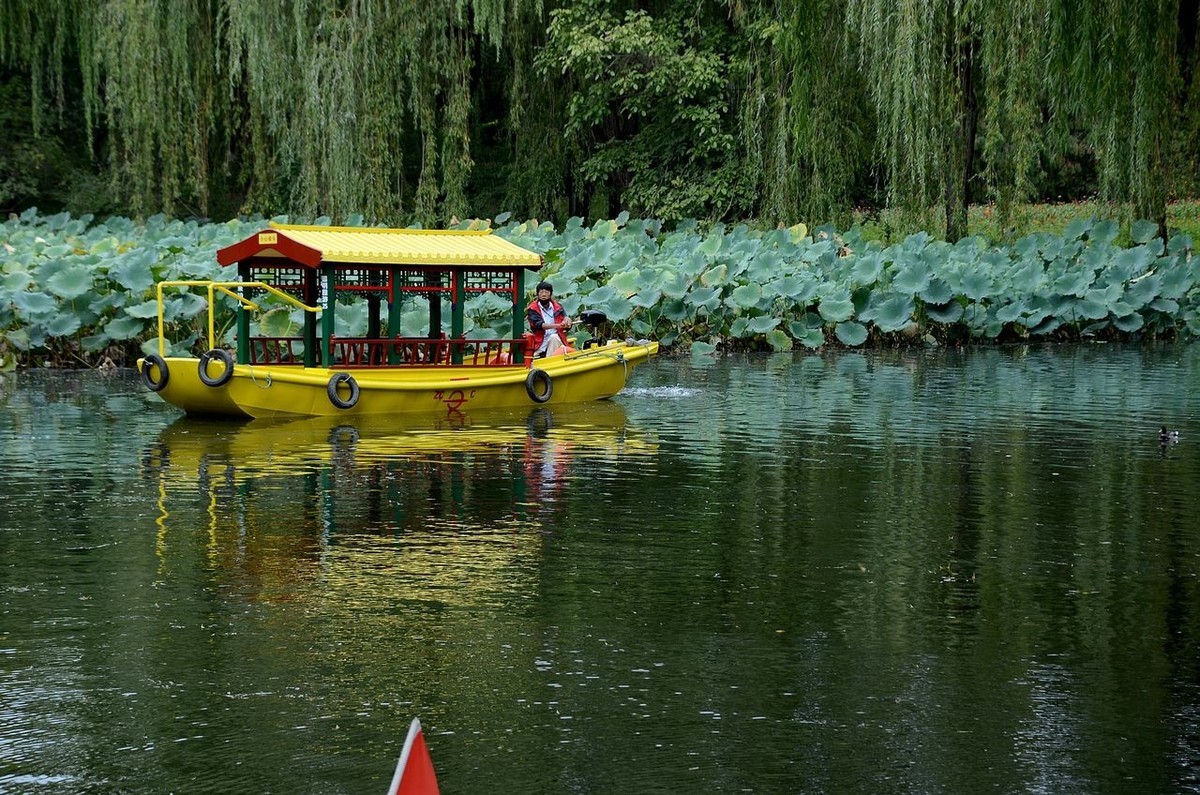 一组圆明园风景片-------。