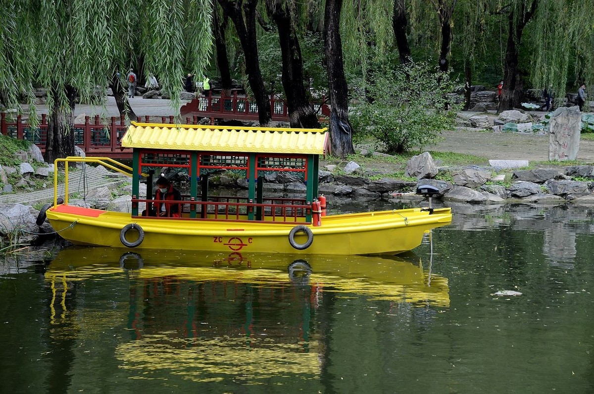 一组圆明园风景片-------。