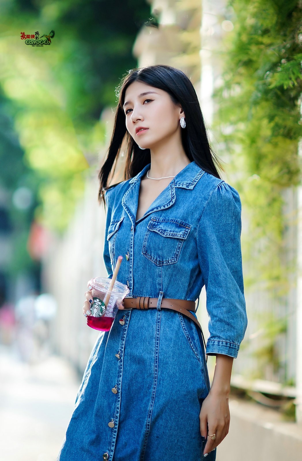 【秋日沙面美女 】---千千