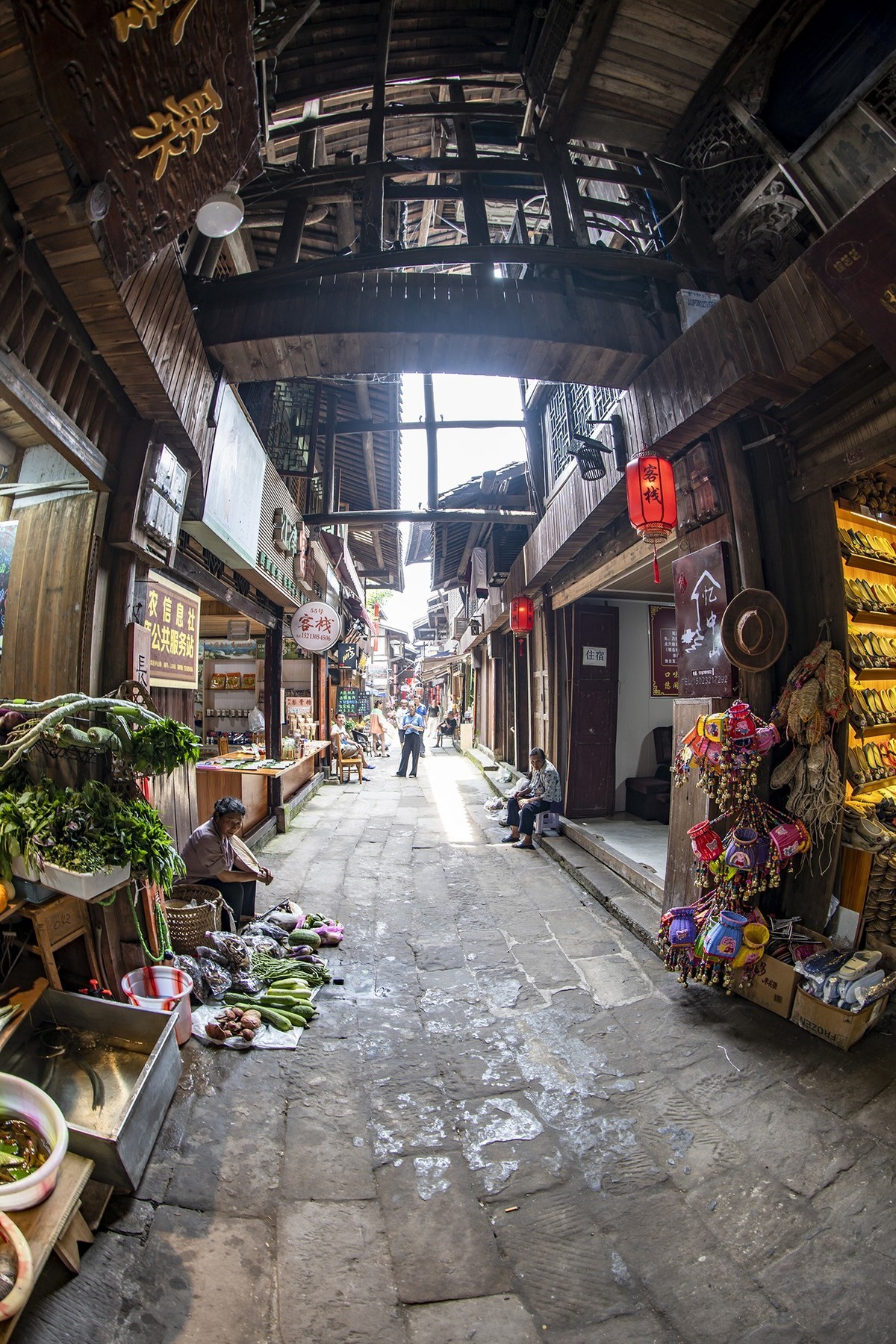 平桥中山铺古镇老街图片