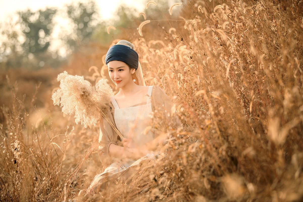 【梦幻美拍】秋色宜人的珍珠姑娘