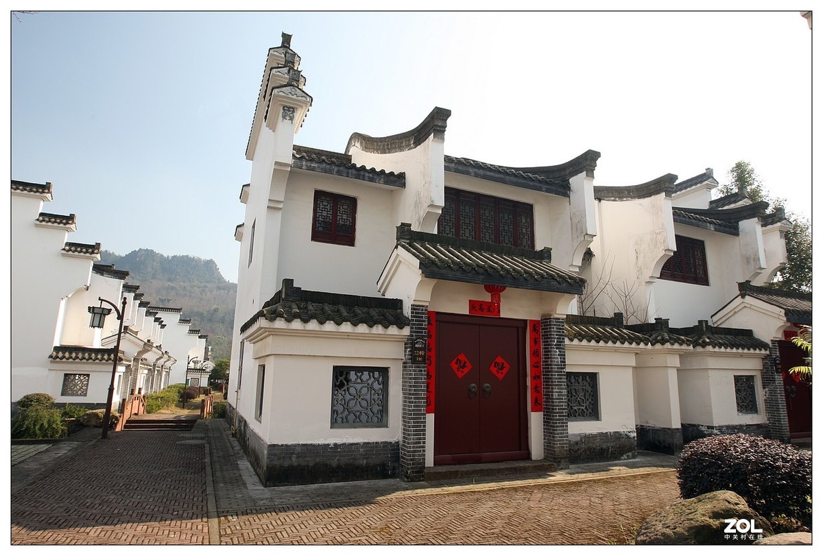 再拍绵阳安州区的徽式建筑续